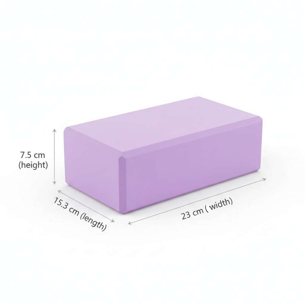 Dimensions cube de yoga corrigées
